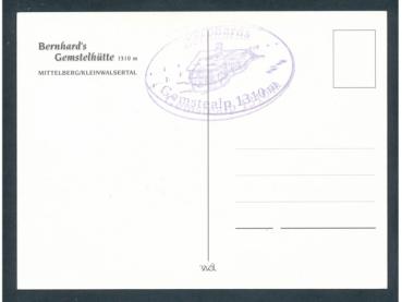 Preview: Bernhard’s Gemstelhütte 1310 m